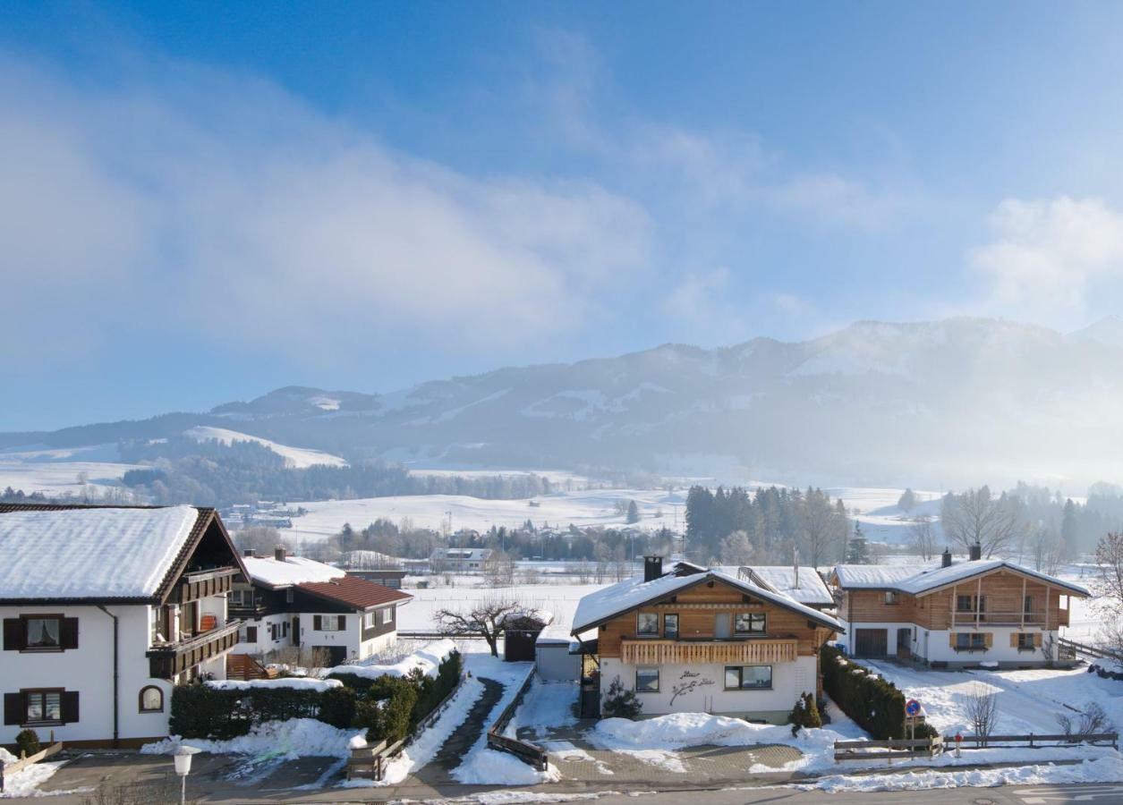 Bergblick Appartement Fischen im Allgaeu Buitenkant foto